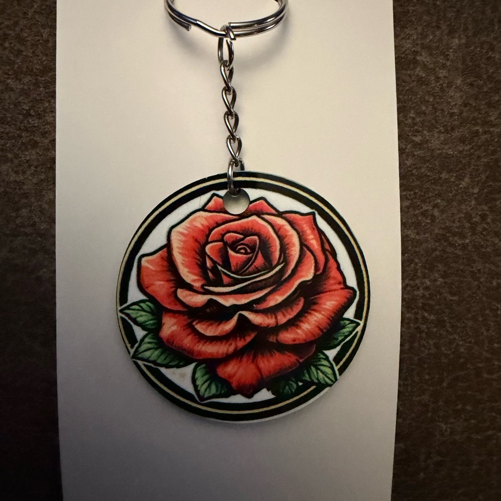 Rose Keychain - Picture 3 of 4